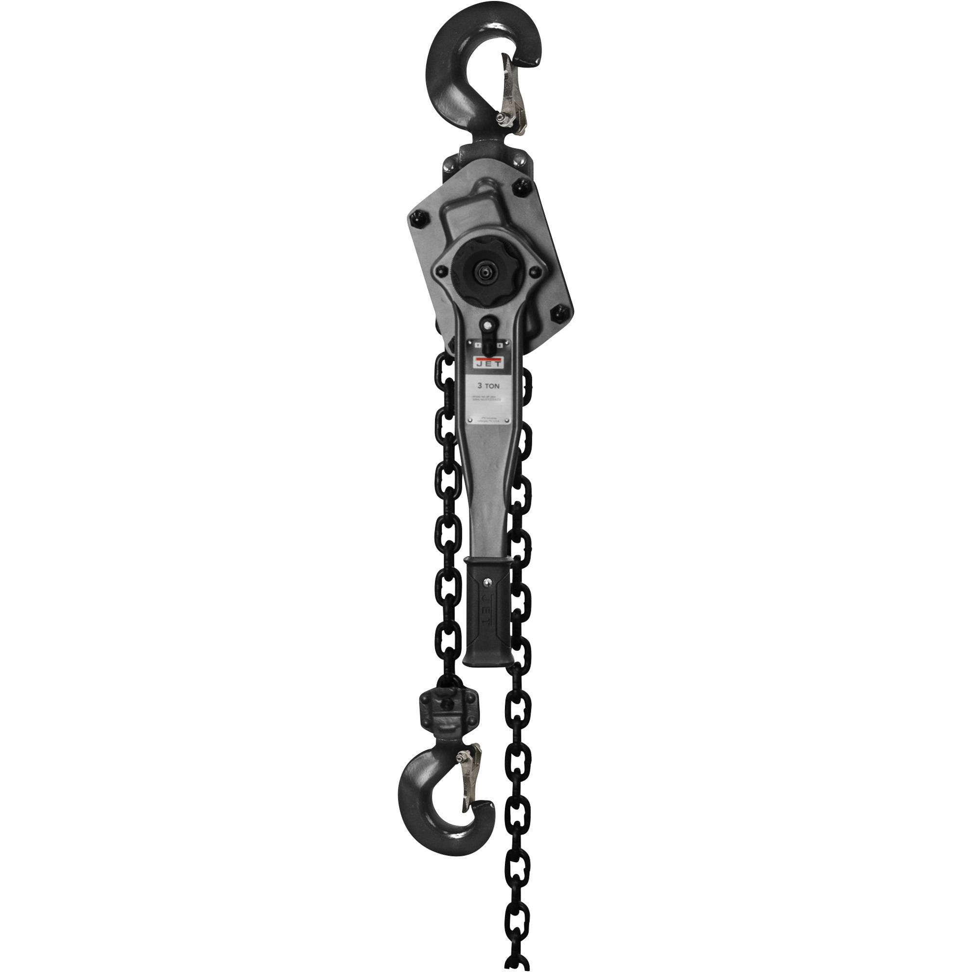 JET JLP-A Manual Lever Chain Hoist,3-Ton Capacity, 10ft. Lift, Model# JLP-300A-10SH